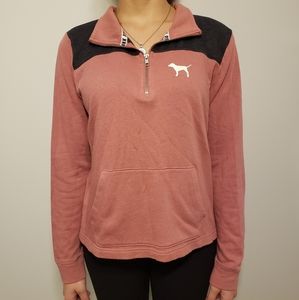 PINK Quarter Zip Sweater